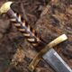 Damascus Steel Viking Sword Handmade Medieval Sword VS-009 - Viking Axe